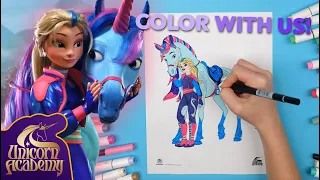 Unicorn Academy Coloring for Kids! | Activities for Kids