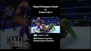 Raquel Rodriguez & Aliyah vs. Shotzi & Xia Li | #SmackDown August 12, 2022 #Shorts #WWE