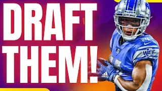 10 MUST Draft Players in Fantasy Football 2023