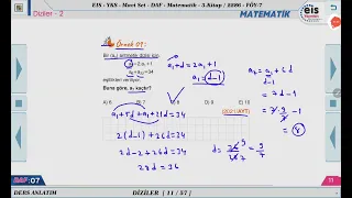 Mavi Set Matematik 3 - Diziler - 2 📏