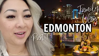 Family Road Trip EDMONTON Part 1 *Largest Mall In North American West Edmonton Mall, Family Outing!