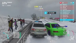 Try-hard Rammer trying his best to ruin races - Forza Horizon 4