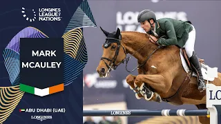 Calling all thrill-seekers! 📢 Mark Mcauley & GRS Lady Amaro at the Longines League of Nations leg 1