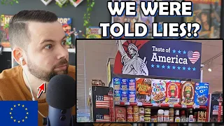 European Reacts to What other countries are told is "American"