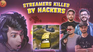 PUBG STREAMERS GOT KILLED BY HACKERS - PUBG STREAMERS VS HACKERS - BB REACTS #11