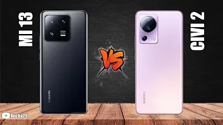 Xiaomi 13 vs Xiaomi Civi 2