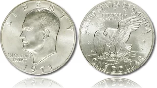 Eisenhower Dollar Coins "Ikes" Contain 40% Pure Silver...But Which Ones?!?!?