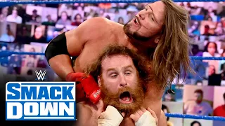 Jeff Hardy vs. AJ Styles vs. Sami Zayn – Triple Threat Match: SmackDown, Sept. 25, 2020