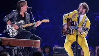 Post Malone & Kieth Urban Duet at #ElvisAllStarTribute "Baby What You Want Me To Do" @nbc