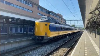 Trains in Hilversum (Netherlands, North Holland)