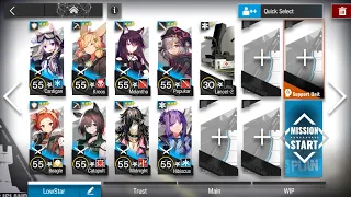 [Arknights] 4-4 Challenge Mode Low Rarity Clear (Boxless)