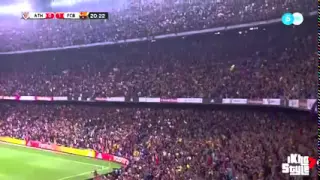 هدف ميسي الأول على أتليك بلباو HD - نهائي كأس ملك إسبانيا 2015