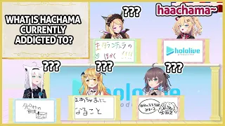 Gen 1 Members try to guess what Haachama is Addicted to