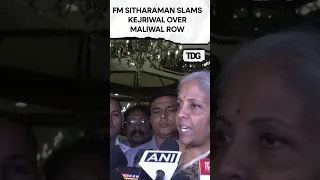 #watch | FM Nirmala Sitharaman Slams Delhi CM Arvind Kejriwal Over Swati Maliwal Case #shorts