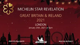 Discover the MICHELIN Guide 2021 selection in Great Britain and Ireland