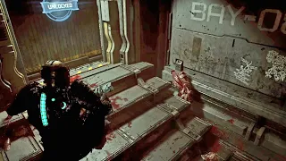 Isaac Clarke's aggressive stomping - Dead Space