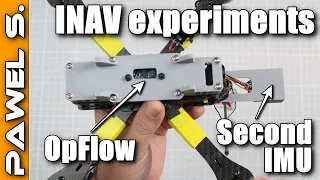 INAV Experiments: OpFlow and Bosch BNO055 Secondary IMU