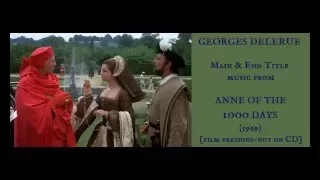 Georges Delerue: music from Anne of the Thousand Days (1969)