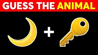 Guess the ANIMAL by Emoji? 🐶 Quiz Zone
