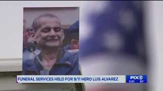 Funeral services held for 9/11 hero Luis Alvarez