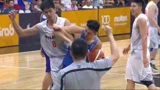 Things get heated between Malaysia and Gilas Pilipinas! | SEA Games 2017