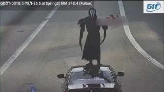 Traffic ghost? Atlanta traffic this Halloween made worse by this person