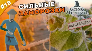 СИЛЬНЫЕ ЗАМОРОЗКИ | Прохождение  Going Medieval | Часть #18