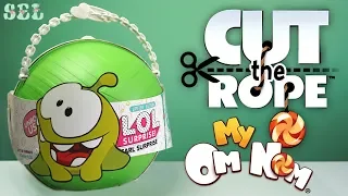 ЛОЛ Сюрприз АМ НЯМ Custom LOL Surprise Cut the Rope Om Nom