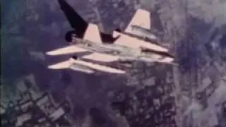 North American F-100 Super Sabres over Vietnam