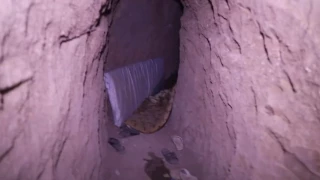 Туннель прорытый ИГИЛовцами в городке Карамлеш возле Мосула (Ирак)