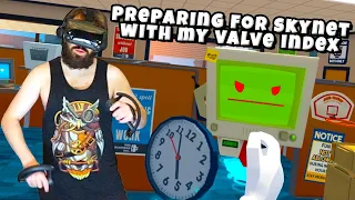 Twitch Streamer Getting a Real Job in Job Simulator (Valve Index)