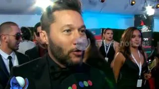 Diego Torres y Gustavo Santaolalla en los Grammys Latinos - Telefe Noticias