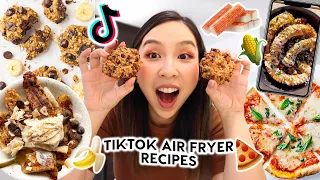 Testing Viral TikTok Air Fryer Recipes 🍪 | Part 8