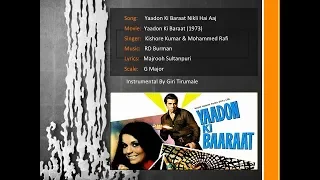 Instrumental - Yaadon Ki Baraat Nikli Hai Aaj - Yaadon Ki Baraat (1973)