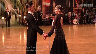 Mikhail Avdeev - Olga Naumova RUS, Quickstep, Latin Kvartal Cup 2019