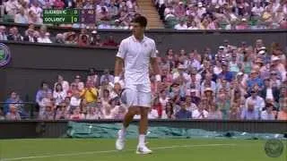 2014 Day 1 Highlights, Novak Djokovic vs Andrey Golubev, First Round