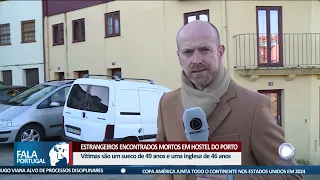 Estrangeiros encontrados mortos em hostel do Porto