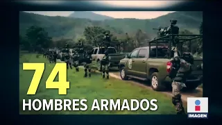 CJNG threatens the government with high-caliber weapons | Noticias con Ciro Gómez Leyva