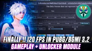 Finally 120 FPS in PUBG / BGMI 🔥 • How To Unlock 120 FPS In PUBG/BGMI 3.2 Magisk Module •