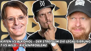 Legal, illegal, was denn nun? Kiffen VS Alk / 7 vs Wild in akuter Gefahr? / Hartes Influencer-Gesetz