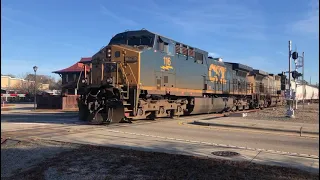 CSX F78420 Running the S Line (Hamlet Sub)