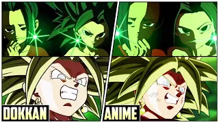 TEQ Kefla DOKKAN VS ANIME COMPARISON