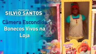 Bonecos Vivos na Loja | Câmeras Escondidas (19/07/22)