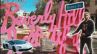 EXPLORING BEVERLY HILLS | SHOPPING ON RODEO DRIVE| AVENTADOR SVJ | HOTELS | WATCHES | MCLAREN SENNA