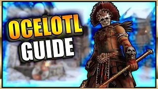 Ocelotl Starter GUIDE - Max Punishes, Basic Movesets, Special Moves and more!  | #ForHonor