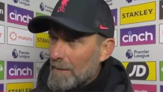 Jurgen Klopp Post Match Interview | Crystal Palace 0-0 Liverpool