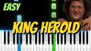 king herod - jesus christ superstar in c on piano - easy!