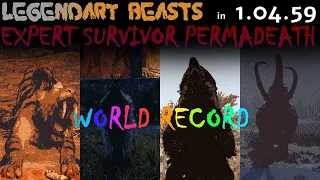 Far Cry Primal: legendary beasts speedrun (EXPERT survivor PERMADEATH) in 1:04:59 [WORLD RECORD]
