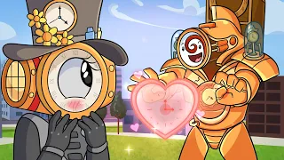 CLOCKWOMAN LOVE STORY?! Skibidi Toilet Multiverse Animation