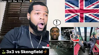 The Deadly Divide In North London: 3x3 vs Skengfield | AMERICAN REACTION🔥🇺🇸